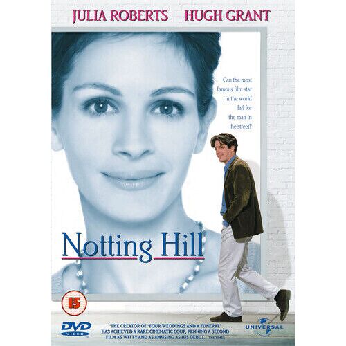 Notting Hill Dvd (1999) - Comédie Romantique Avec Julia Roberts Et Hugh Grant