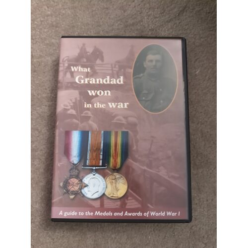 What Grandad Won In The War. Guide Médailles Ww1 - Dvd Rare