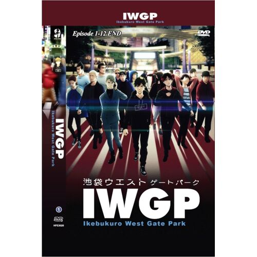 Iwgp Ikebukuro West Gate Park Anime English Sub Dvd