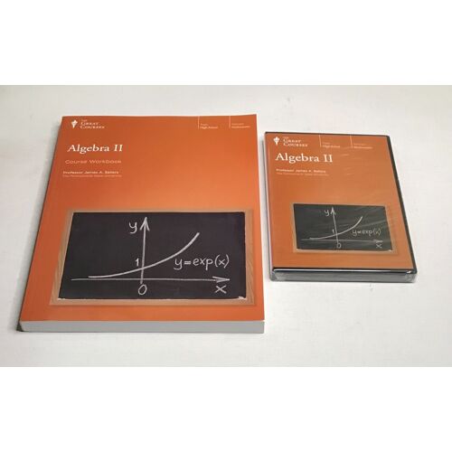 Dvd The Great Courses Algebra 2 High School Mathematics Et Workbook