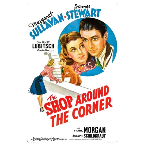 Dvd The Shop Around The Corner (1940) Avec James Stewart - Comédie Romantique