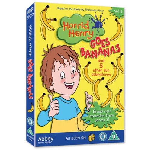 Dvd Horrid Henry: Horrid Henry Goes Bananas (2012) - Dessin Animé Enfants