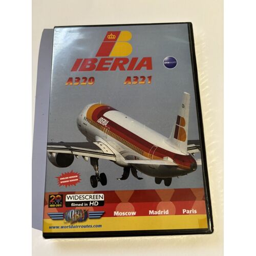 Dvd Just Planes Cockpit Video : Iberia A320, A321 & One World