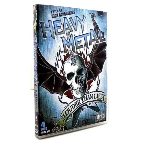 Heavy Metal - Louder Than Life Dvd (2006) 2 Disques - Black Sabbath, Metallica