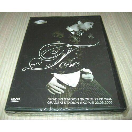 Tose Proeski Koncerti - Gradski Stadion Skopje & Skoplje (2004) - Dvd