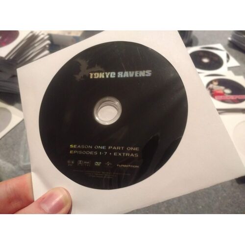 Tokyo Ravens Saison 1 - Funimation Anime Dvd (Disques Uniquement)
