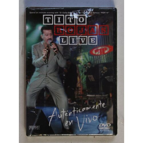 Tito Rojas Live: Autenticamente En Vivo - Concert Salsa - Dvd (2003)