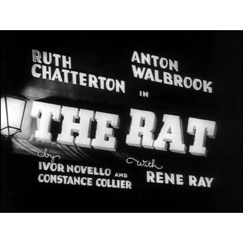 The Rat Stars - Ruth Chatterton, Anton Walbrook - Dvd (1937)