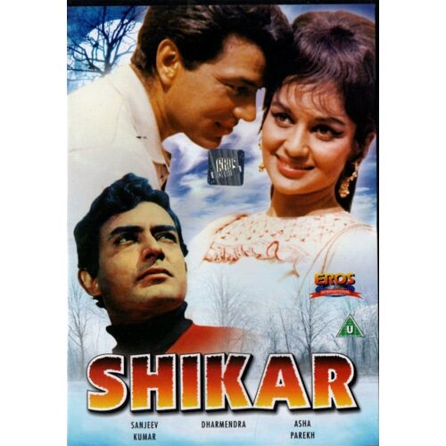 Shikar - Rare Eros Bollywood Dharmendra Dvd - Film Indien Classique
