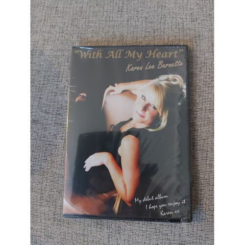 Dvd Rare Karen Lee Burnette With All My Heart Twenty Magical Music