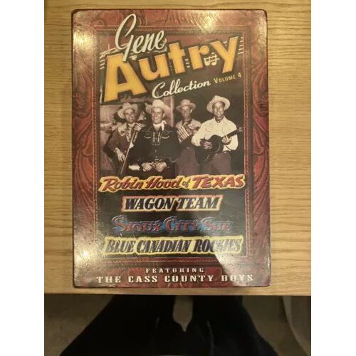 Gene Autry Collection Vol.4 [4xdvd] Ft. The Cass County Boys. Reg1