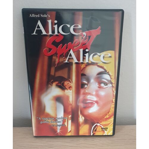 Alfred Sole's Alice Dvd (1976) - Film D'horreur Psychologique