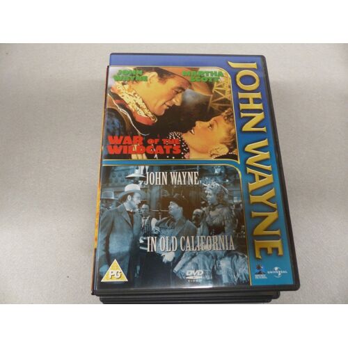 Dvd John Wayne: War Of The Wildcats / In Old California (Double Feature)