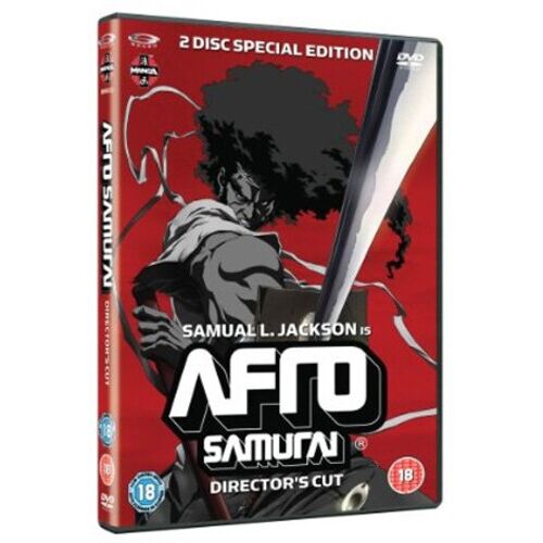 Dvd Afro Samurai: Season 1 - Director's Cut (2009), 2 Disques, Cert. 18