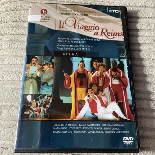 Dvd Il Viaggio A Reims - Opéra De Gioachino Rossini