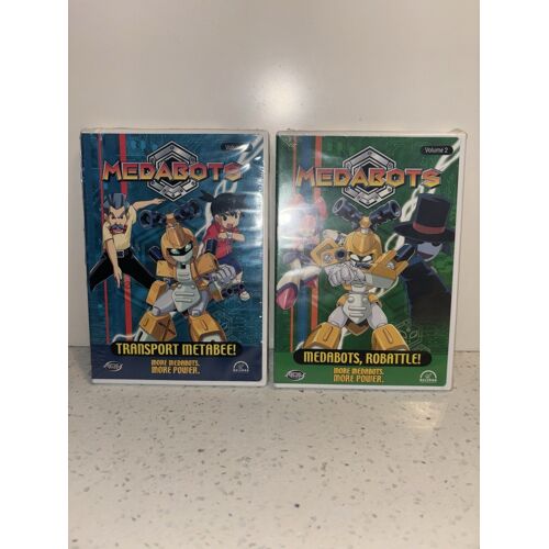 Dvd : Medabots Vol. 1 - Vol. 2