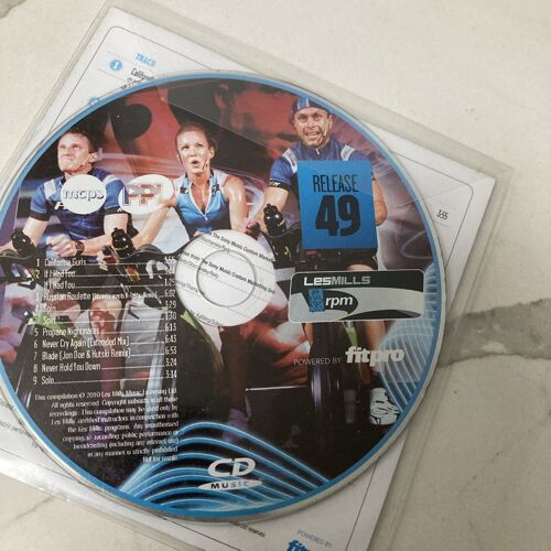 Les Mills Rpm 49 - Dvd D'entraînement Cyclisme Indoor