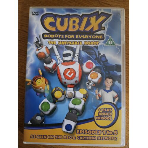 Cubix The Unfixable Robot - 6 Épisodes - Dvd