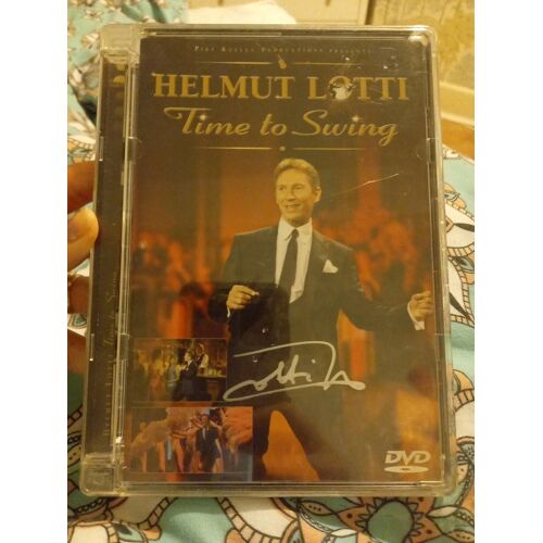 Helmut Lotti "Time To Swing" - Dvd Signé Par Helmut