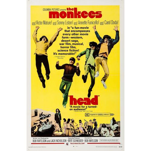 Head (1968) - Comédie Musicale Avec The Monkees - Dvd