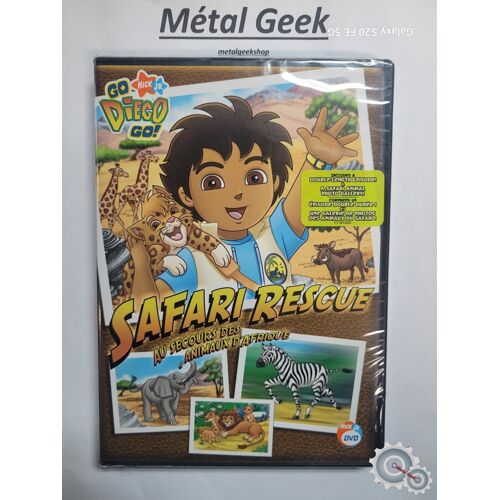 Dvd Go Diego Go! Safari Rescue - Multilingue En/Fr/Es