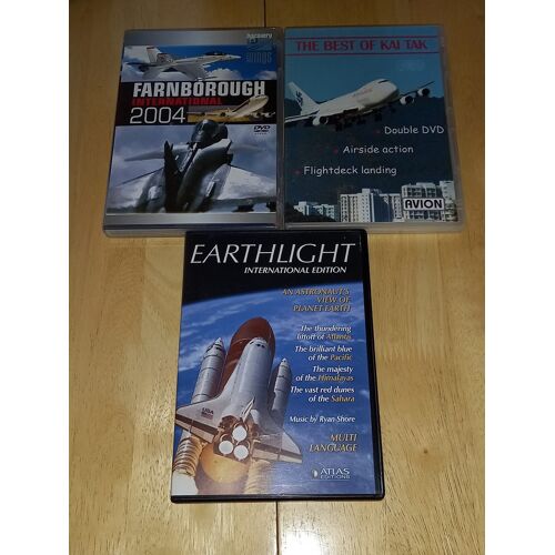 Aeronautical Bundle - Farnborough, Best Of Kai Tak, Earthlight - Dvd (2004)