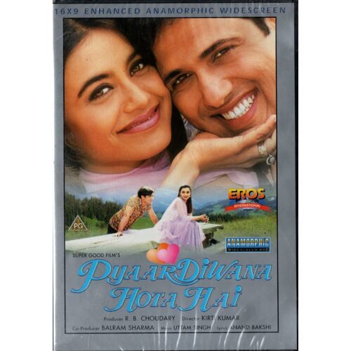 Pyaar Diwana Hota Hai - Eros Bollywood Dvd - Govinda