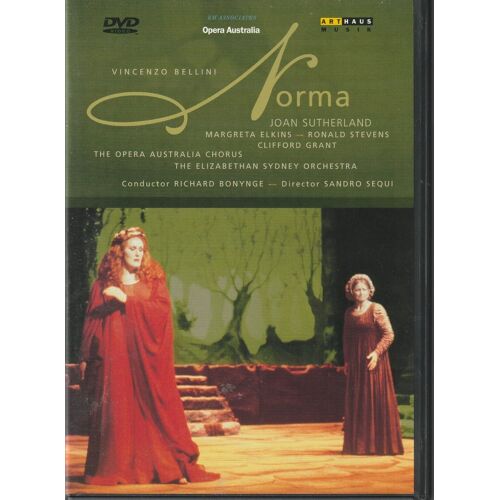 Norma (Vincenzo Bellini) Opera Australia - Joan Sutherland - Dvd Opéra (1991)