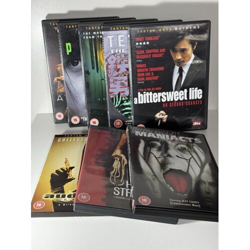 Lot De 8 Dvd Tartan Asia Extreme Bundle