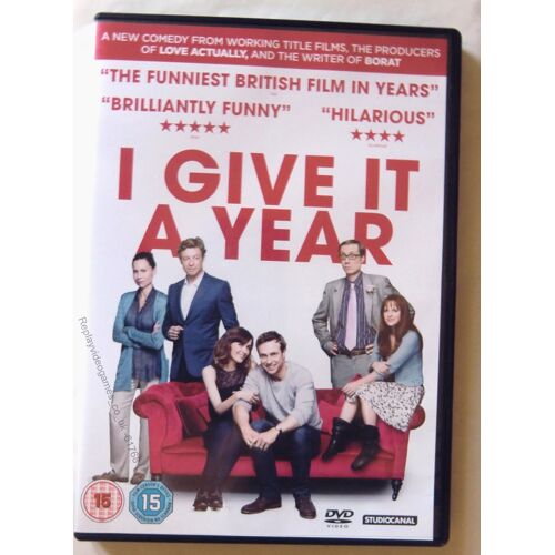 I Give It A Year Optd2507 Dvd (2012)