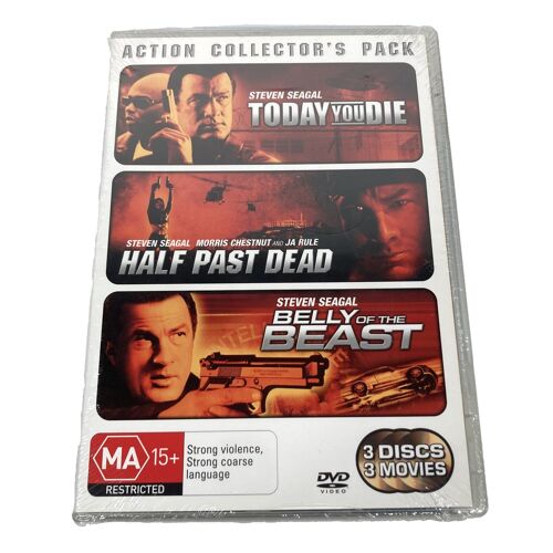 Today You Die/Half Past Dead/Belly Of The Beast Collectors Pack - Dvd