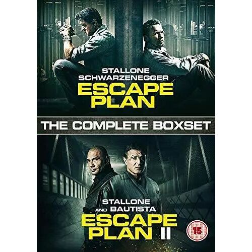 Escape Plan 1 + 2 Boxset Dvd - Sylvester Stallone (Région 2)