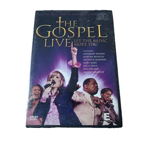 The Gospel Live Let The Music Move You - Dvd