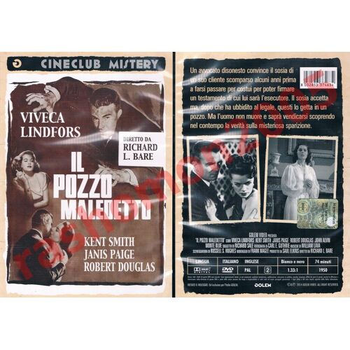 Dvd This Side Of The Law / Il Pozzo Maledetto Avec Viveca Lindfors