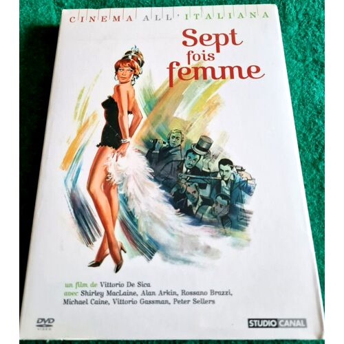 Dvd Sept Fois Femme - Shirley Maclaine (Import, Audio Anglais)
