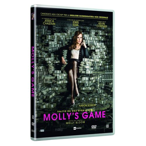 Molly's Game Chastain Elba Costner Dvd
