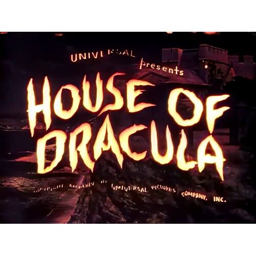 House Of Dracula Couleur Dvd (1945)