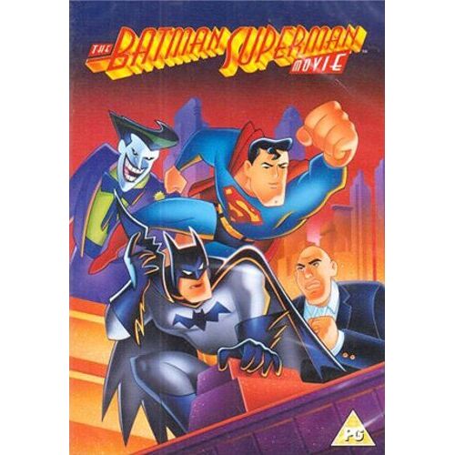 The Batman Superman Movie (1998) Dvd - Film D'animation Dc Comics