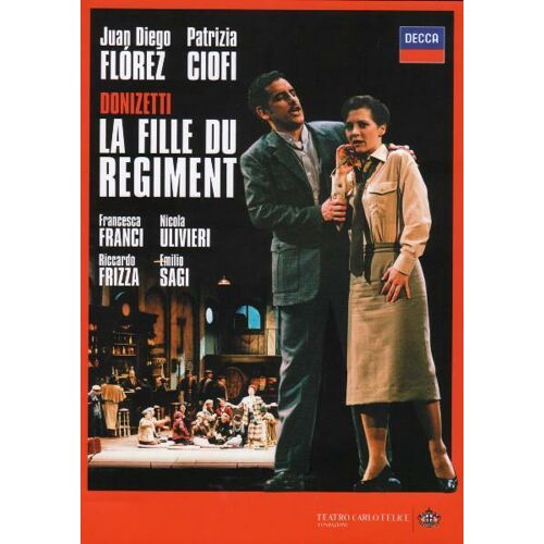 Dvd La Fille Du Régiment (2 Set) - Donizetti / Juan Diego Florez (2006)