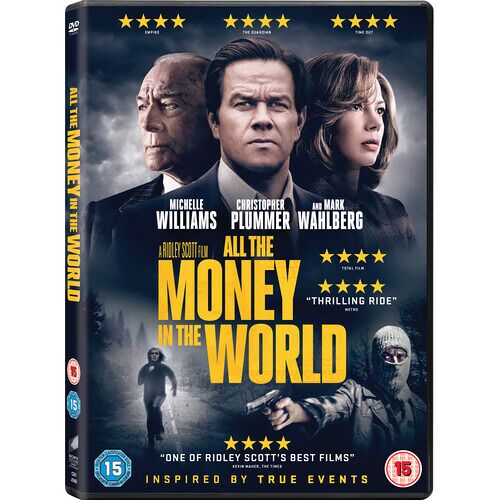 All The Money In The World - Dvd (2018) Avec Charlie Plummer, Réalisé Par Ridley Scott