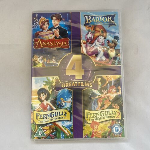 Anastasia, Bartok The Magnificent, Ferngully, Ferngully 2 - Dvd (2012)