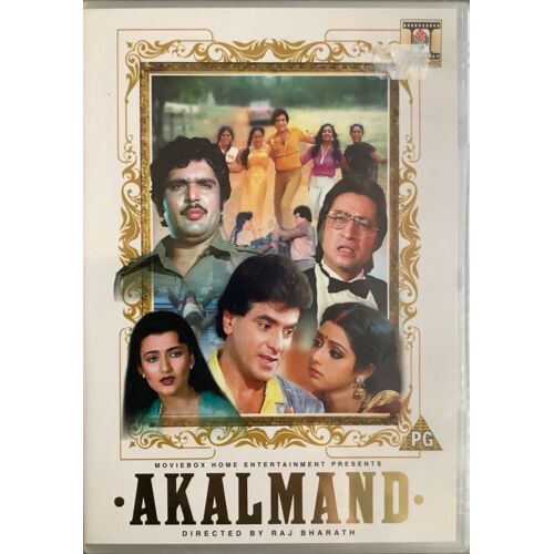 Akalmand - Jeetendra, Shakti Kapoor, Sridevi, Kadar - Film Bollywood Dvd