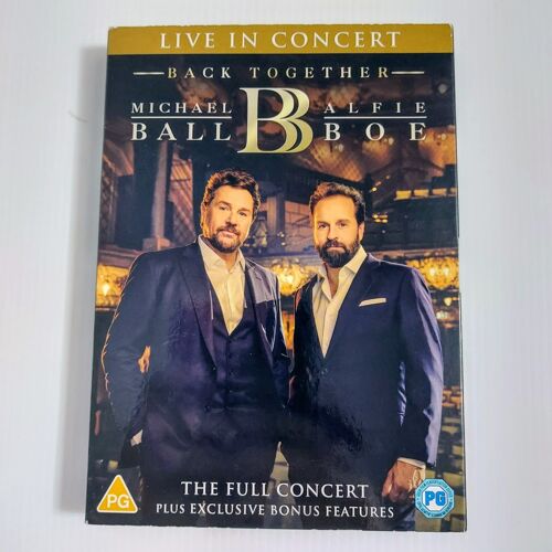 Michael Ball & Alfie Boe Back Together Live In Concert O2 Arena - Dvd