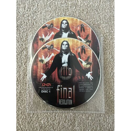 Dvd Tna Final Resolution (2005) - Disque Seul