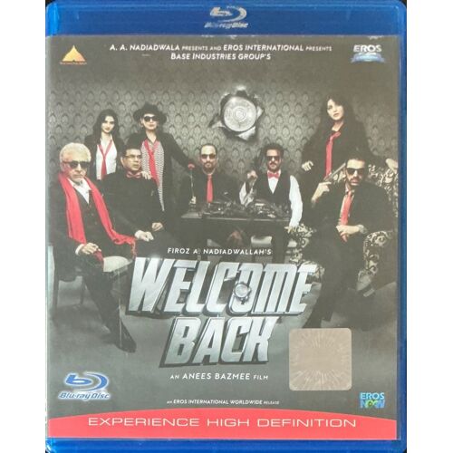 Welcome Back - John Abraham Paresh Rawal Nana Blu-Ray