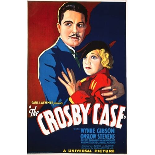 The Crosby Case (1934) - Réalisé Par Marin - Dvd Vintage