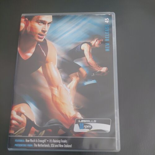 Les Mills Rpm 45 - Dvd D'entraînement Cyclisme Indoor Avec Cd Et Notes