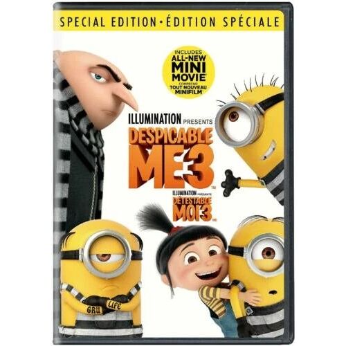 Despicable Me 3 - Dvd - Animation (2017) Steve Carell