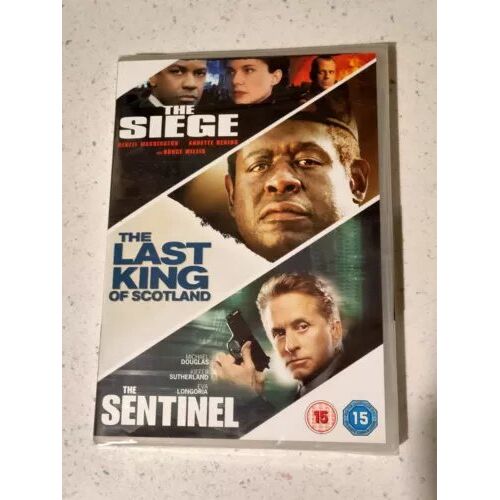 The Siege / Last King Of Scotland / The Sentinel - Coffret 3 Dvd Région 2
