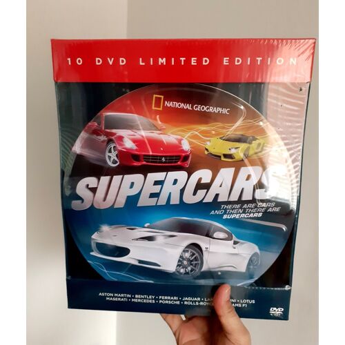 Supercars 10 Set, Dream Cars By National Geographic - Édition Limitée Dvd